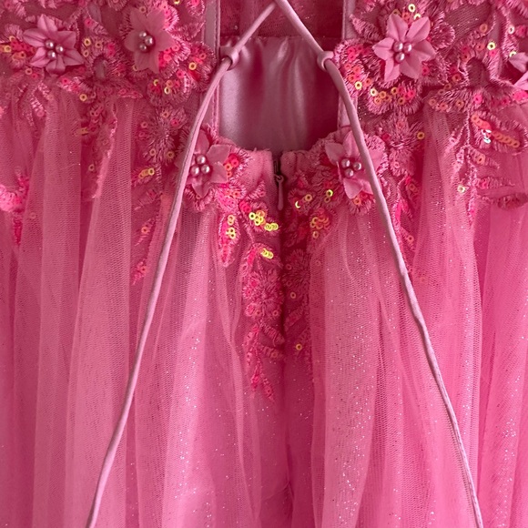 Elegant Pink Women’s  Dress - Picture 7 of 9